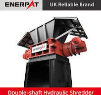 Hydraulic Double Shaft Steel Shredder │ Scrap Iron Shredder ...