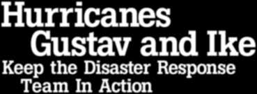 Hurricanes Gustav and Ike