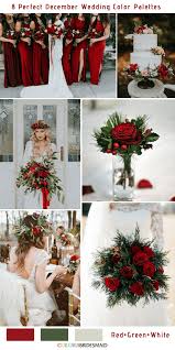 22 christmas color combinations ideas ideas to remind us the most important things. 8 Perfect December Wedding Color Palettes Ideas Colorsbridesmaid