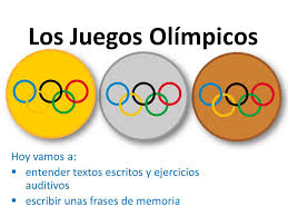May 07, 2020 · tm ioc/tokyo2020/usoc 36usc220506. Los Juegos Olimpicos Hoy Vamos A Entender Textos Escritos Y Ejercicios Auditivos Escribir Unas Frases De Memoria Ppt Download