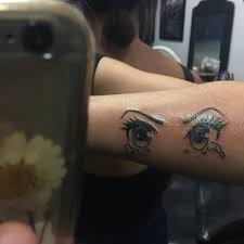 The ultimate fan of goku and dragon ball z would love to have a twin of this the deeply lined eyes reveal determination and persistence. Anime Eyes Tattoo Legwarmrs Tattoos Eye Tattoo Anime Tattoos