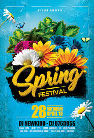 The quilt & sewing fest of new jersey; Spring Festival Flyer By Arrow3000 Graphicriver