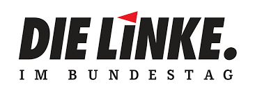 Download free image bundestag logo on cement wall. File Die Linke Bt Fraktion Logo Svg Wikimedia Commons
