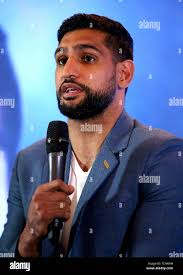 Amir khan press conference landmark hotel hi-res stock photography and  images