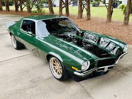 Image result for Antique Green 1971 Camaro