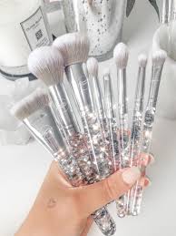 Silver Makeup Brushes Wonderland Brush Set Cosmic Brushes In 2020 Silver Makeup Makeup Brush Set Magical Makeup