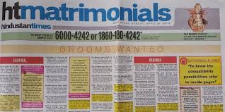 matrimonial ads | Cartography of Wanderlust