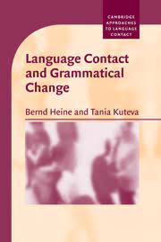 #microcontact studies #heritage #italian #languages in contact with other romance lgs. Language Contact And Grammatical Change