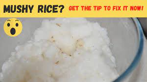 How To Fix Mushy Rice, Wet Rice & Salty Rice
