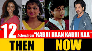 You can watch the movie online on netflix, as long as you are a. 12 Bollywood Actors From Kabhi Haan Kabhi Naa 1994 Then And Now Youtube