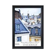 With the same 4:3 aspect ratio of many modern digital cameras, an 18x24 frame works great for digital prints. Black Poster Frame Stockholm By Studio Decor Michaels