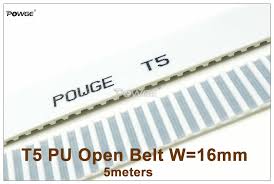 Scm435, black oxide coating · tooth pitch 1.5 mm. Powge 5meters T5 Open End Timing Belt T5 16 Width 16mm Pitch 5mm Pu With Steel Core T5 16 At5 Belt Timing Belt Belt Timingt5 Timing Belt Aliexpress