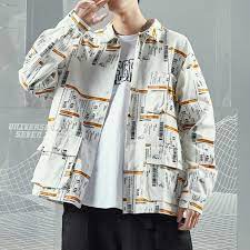 Saw something that caught your attention? Drippy Outfits Vintage Men Shirts Novelty Long Sleeve Work Shirt 2020 New Safari Style Patchwork Casual Shirts Turn Down Collar Regular Full By Drippy Outfits Starting At 35 33