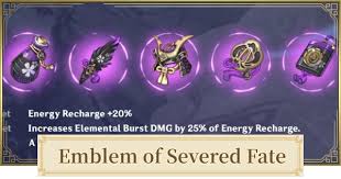 Emblem Of Severed Fate - Sets - Artifacts | Genshin Impact | Gamer Guides®