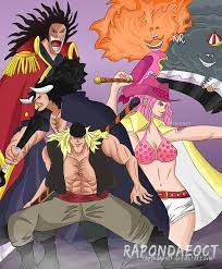 Rocks Pirates Members Finally Revealed Big Mom Pirates One Piece Fanart One Piece Deviantart