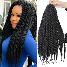 Buns are the quickest and easiest styles to achieve. Dorsanee Senegalese Twist Crochet Braid Pre Twisted African Braiding Hair Knotless Twist Braids Dreadlocks Box Braid Crochet Hair For Black Women 18inch 1b Buy Online In Andorra At Andorra Desertcart Com Productid 97534979