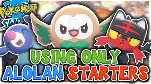 Pokémon Sword And Shield Shiny Alolan Starters Bundle 6Iv Battle Ready |  Ebay