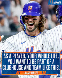 Jesse Winker speaks about how much it means to him to be a part of the 2024  Mets: https://on.sny.tv/Sv6SU2I