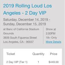 Rolling Loud Thailand 2023, Tickets & Vouchers, Event Tickets On Carousell