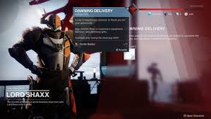 When you arrive on earth, follow the . Destiny 2 Cheer Up Guide Dawning Cheer Exotic Vehicle Unlock