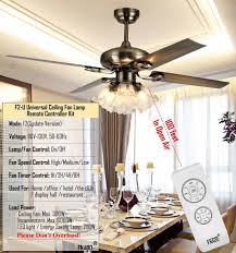 Fnado F2u Universal Ceiling Fan Lamp Remote Controller Kit And Timing Wireless Remote Control For Ceiling Fan For Home Office Hote In 2020 Ceiling Fan Fan Lamp Ceiling