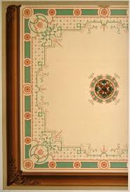 Antichambre Hotel Ecuries D Artois Lithographie 19e Daly Architectur Hausmann Soffitto Dipinto Pitture Decorative Decorazioni