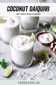 Frozen Coconut Daiquiri Rezept Daiquiri Daiquiri Rezept Rezepte