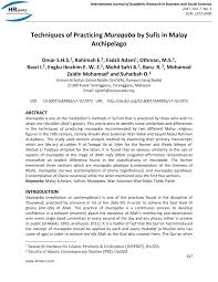 State museum of terengganu is 3.1 miles from hotel seri malaysia kuala terengganu, while crystal mosque is 3.7 miles from the property. Pdf Techniques Of Practicing Muraqaba By Sufis In Malay Archipelago