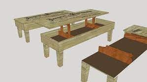 Enter your table top's exact weight (lb): Lift Top Coffee Table With Cantilever Hinge 3d Warehouse