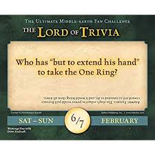 Some places you just have to see to believe. Buy 2021 The Lord Of Trivia The Ultimate Middle Earth Fan Challenge Boxed Daily Calendar Calendar Day To Day Calendar July 25 2020 Online In Turkey 1531911218