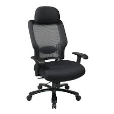 Office Star Products Big And Tall Black Airgrid Back Office Chair 63 37a773hm The Home Depot Mesh Task Chair Office Star Mesh Office Chair