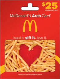 Check spelling or type a new query. Mcdonald S 25 Gift Card Activate And Add Value After Pickup 0 10 Removed At Pickup Kroger