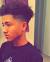 Curly Hair Fade Black Men