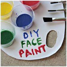 Diy Face Paint Recipe Diy Face Paint Face Paint Recipe Craft Activities For Kids