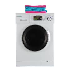 Laundry appliances are now popular amenities in many new rvs. Deco 1 57 Cu Ft White High Efficiency Vented Ventless Electric All In One Washer Dryer Combo With Spanish Display Ez 4400 N W Spa The Home Depot