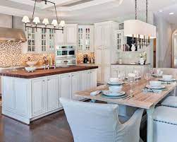 Kitchen Farm Tables Design Pictures Remodel Decor And Ideas Page 7 Kitchen Island Dining Table Modern Kitchen Tables Home Kitchens