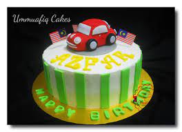 Kek tu…duit rm50 bergulung gulung tu…duit betul2 ke atau duit palsu? Ummu Afiq Cakes Teluk Intan Perak 012 9291261 Kek Harijadi Tema Kereta