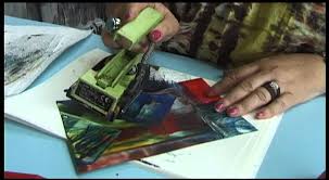 Ich male encaustic bilder mit verschiedene techniken wie schellack, spachteltechnik und andere. Moderne Encaustic Techniken Modern Encaustic Technique Youtube