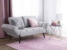 Buy beliani sofas, armchairs & couches and get the best deals at the lowest prices on ebay! Schlafsofa 2 Sitzer Polsterbezug Hellgrau Brekke Beliani De