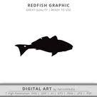 Download Redfish Silhouette Saltwater Fish Red Drum Clip Art Red Fish Fish Art Fishing Svg