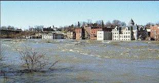 The 1987 Flood Kennebec River Augusta Maine Skowhegan Maine Augusta Maine Maine