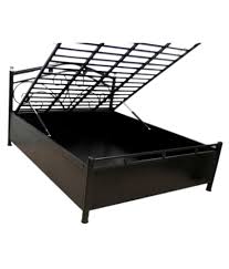 Our three best platform bed frame picks are stylish and sturdy, yet inexpensive, and offer great support for most foam and spring mattresses. Royal Metal Box Bed With Petals Design Headboard Buy Royal Metal Box Bed With Petals Design Headboard Online At Best Prices In India On Snapdeal