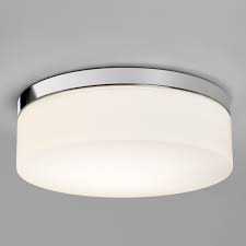 Good task lighting can make or break a bathroom. Sabina 280 Bathroom Ceiling Light Round Lights Co Uk