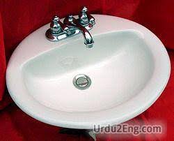 sink urdu meanings