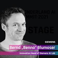 On #WonderlandAISummit2021 you can find a lot of genius minds from all over  the world! 🌐, We are pleased to announce that one of them is Bernd „Benno“  Blumoser, who will be the speaker at the main ...