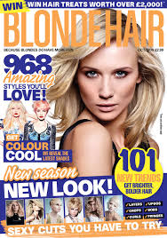 Most of us love sporting blonde tresses. Front Cover Blonde Hair Magazine Richard Miles