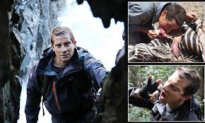 American standard version it is easier for a camel to go through a needle's eye, than for a rich man to this is a strong hyperbolic proverbial expression to represent anything that is very difficult to do. Bear Grylls Fired From Man Vs Wild By Discovery Channel Daily Mail Online