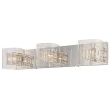 George Kovacs Jewel Box 3 Light Chrome Bath Light P5803 077 The Home Depot