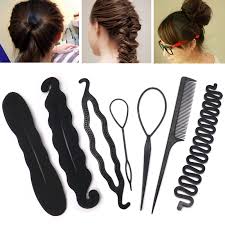 Hot buns for dark hair simple styling solution set of 2 as seen on tv. 2pcs Women Magic Foam Sponge Donut Hair Bun Maker Tools Ladies Hair Clip Fashion Hair Accessories Women Hairs Twister Braider Buy At The Price Of 0 94 In Aliexpress Com Imall Com
