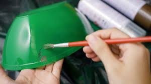 Don't forget to use a cotton cloth over it to protect the paint. How To Paint On Plastic With Pictures Wikihow